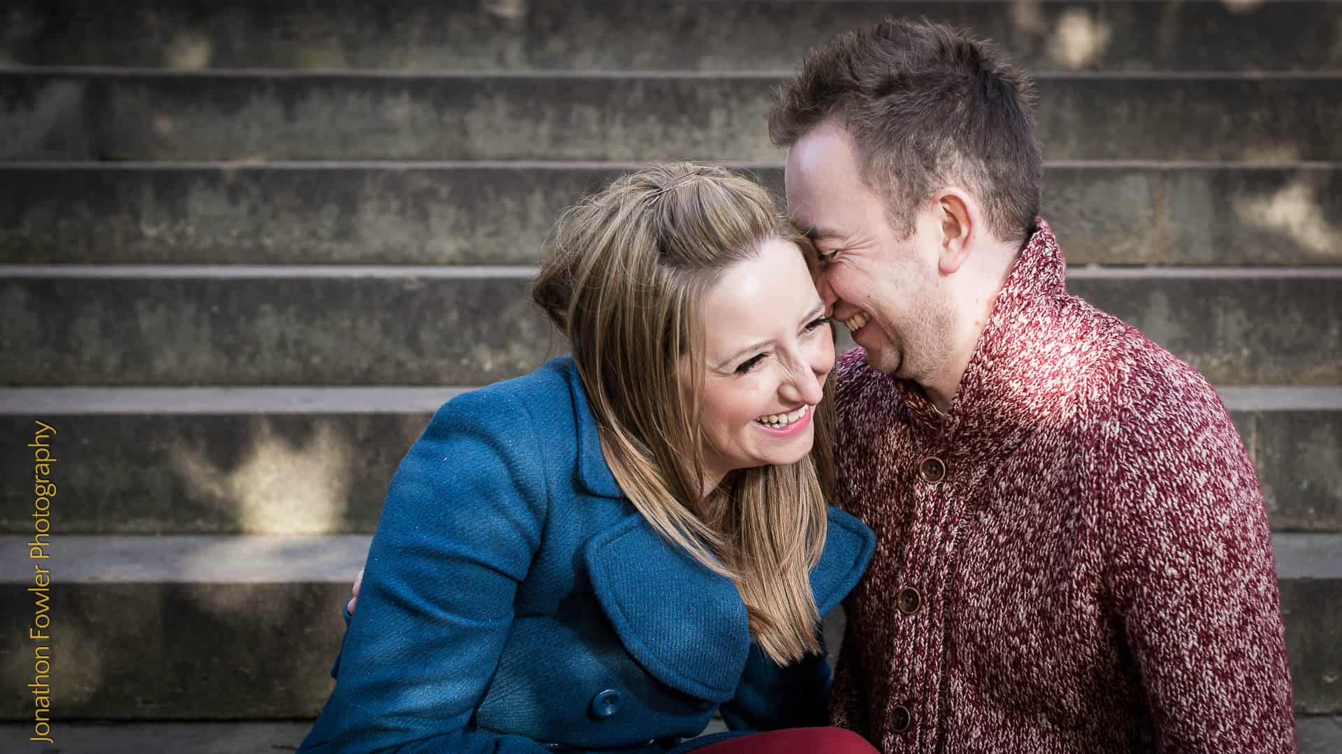 Princes Street Gardens Edinburgh - Jamie and Michelle