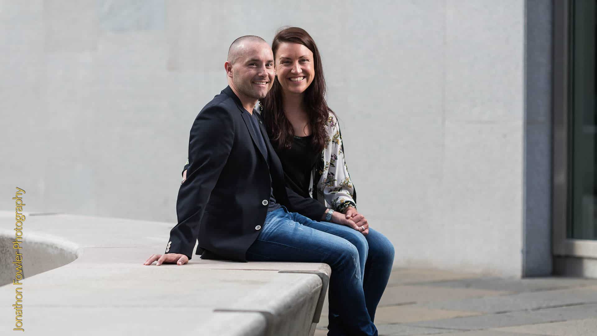 Scottish Parliament - Garry and Lynsey