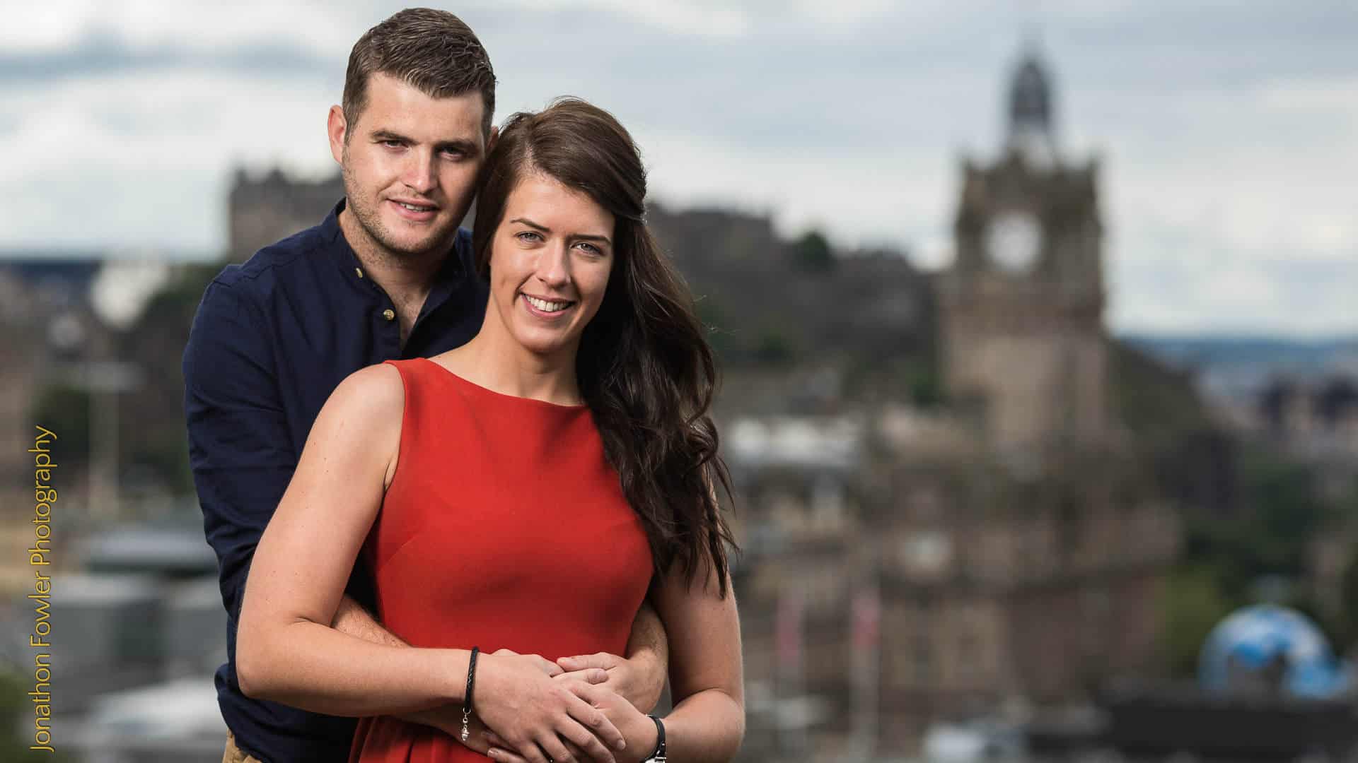 Calton Hill - Diane and Robert