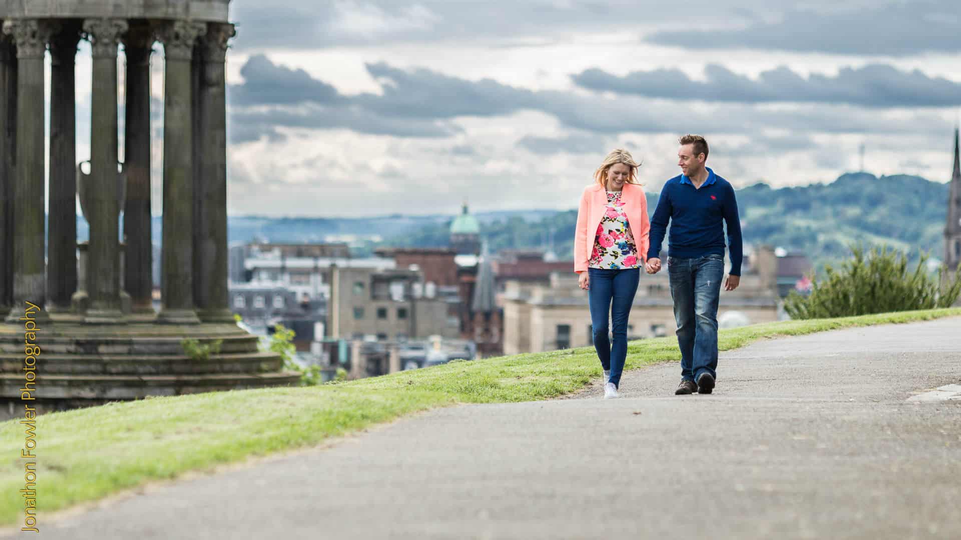 Calton Hill - Eimear and Julien