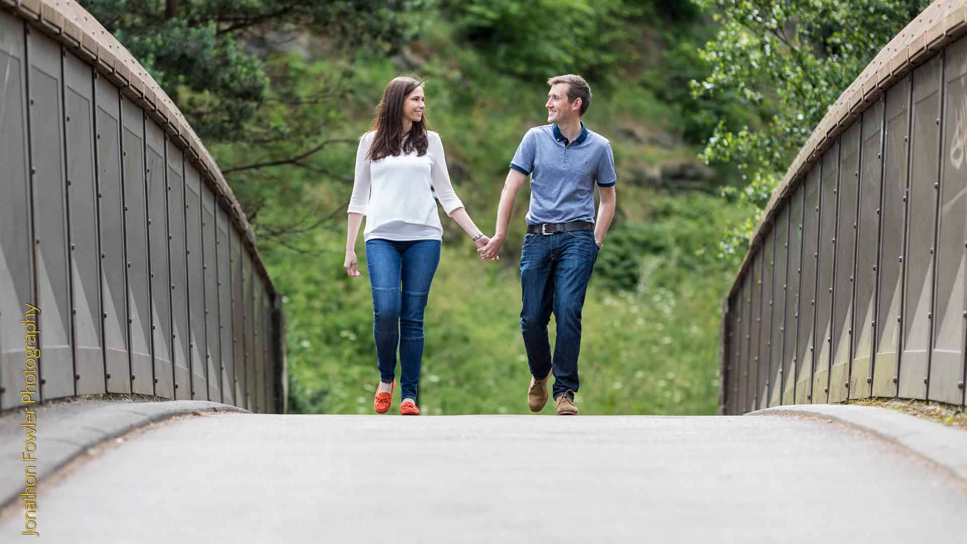 Princes Street Gardens - Caroline and Graham