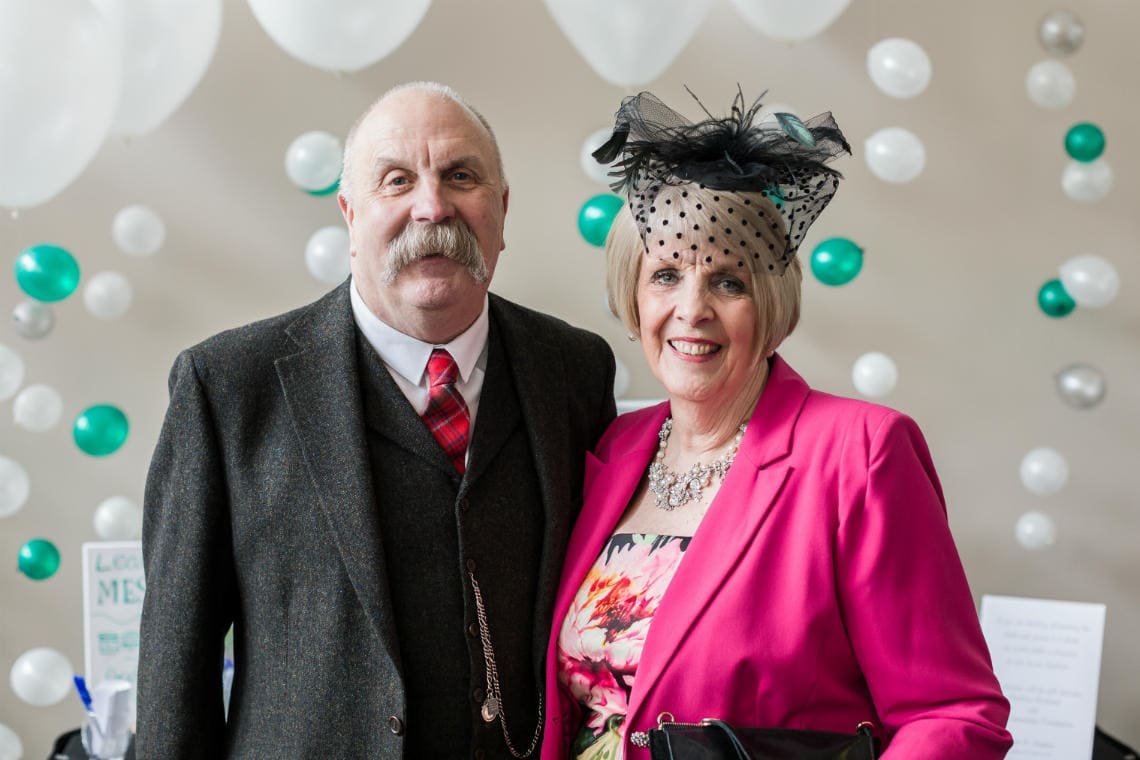 guests Iain and Cathy Grant