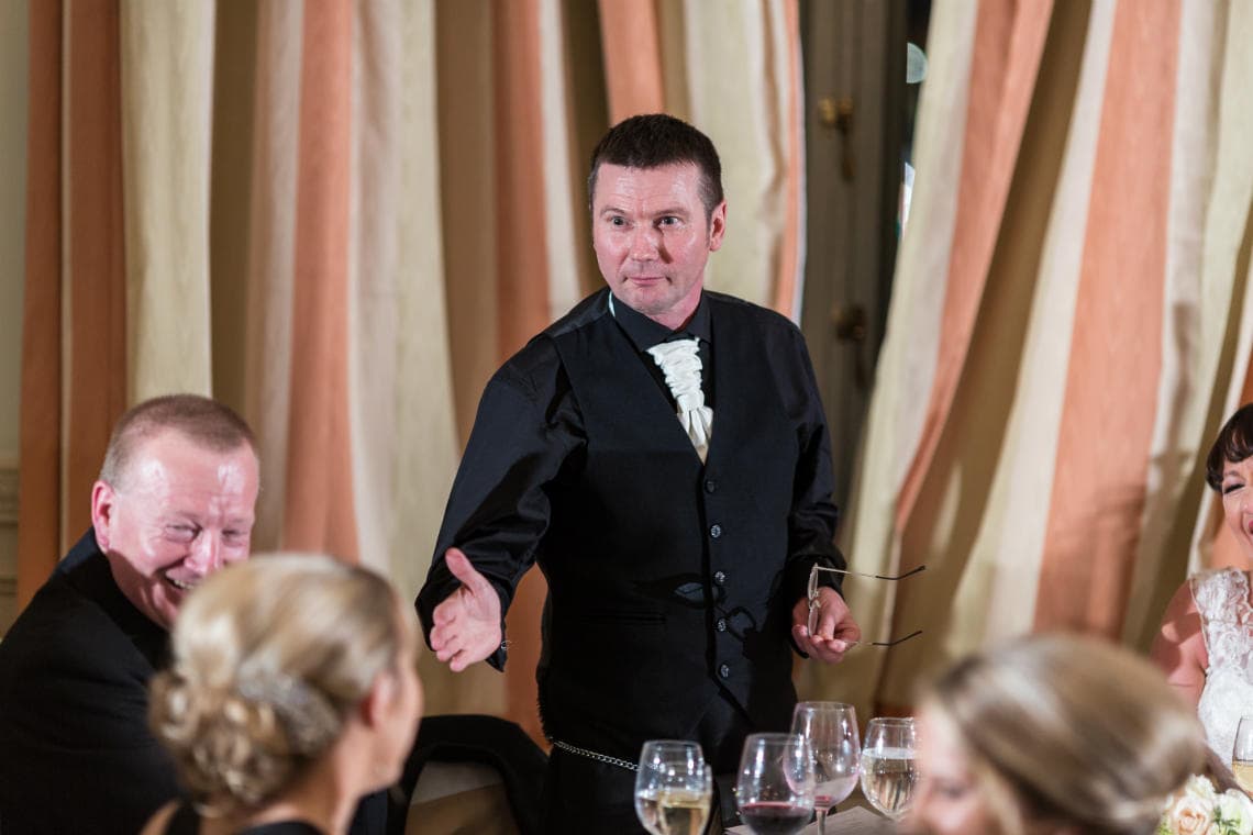 groom speech in the Beauly Suite