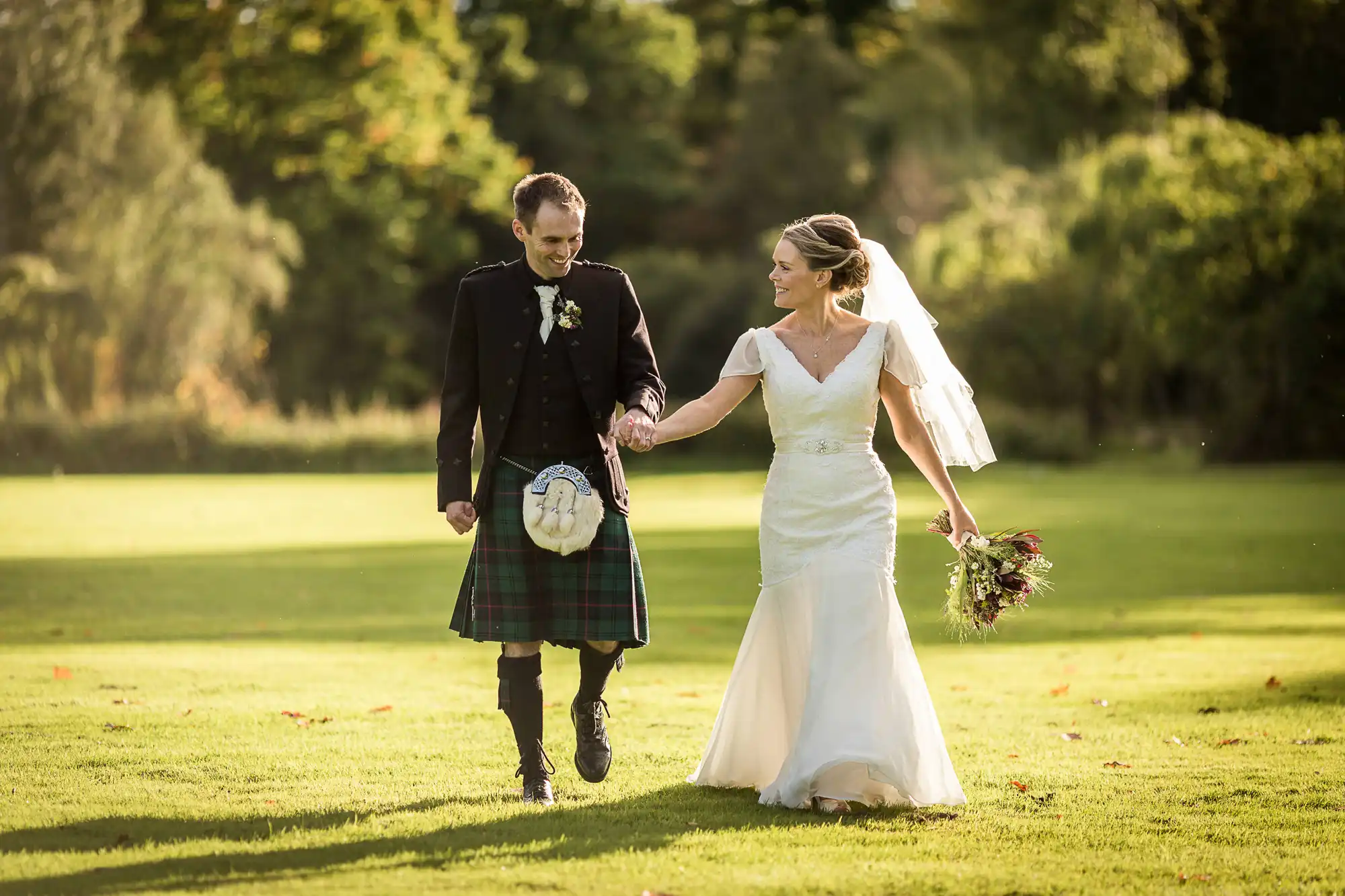 Carberry Tower wedding - Christine and Marty