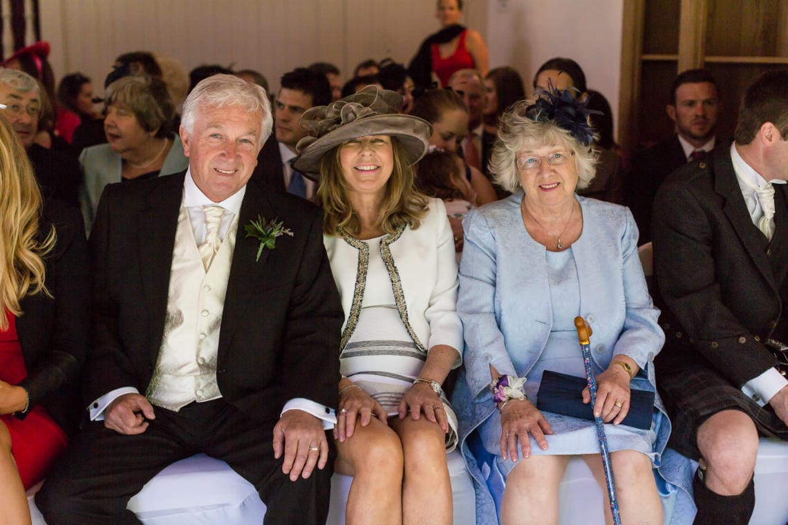 guests waiting for the arrival of the bride in The Chapel