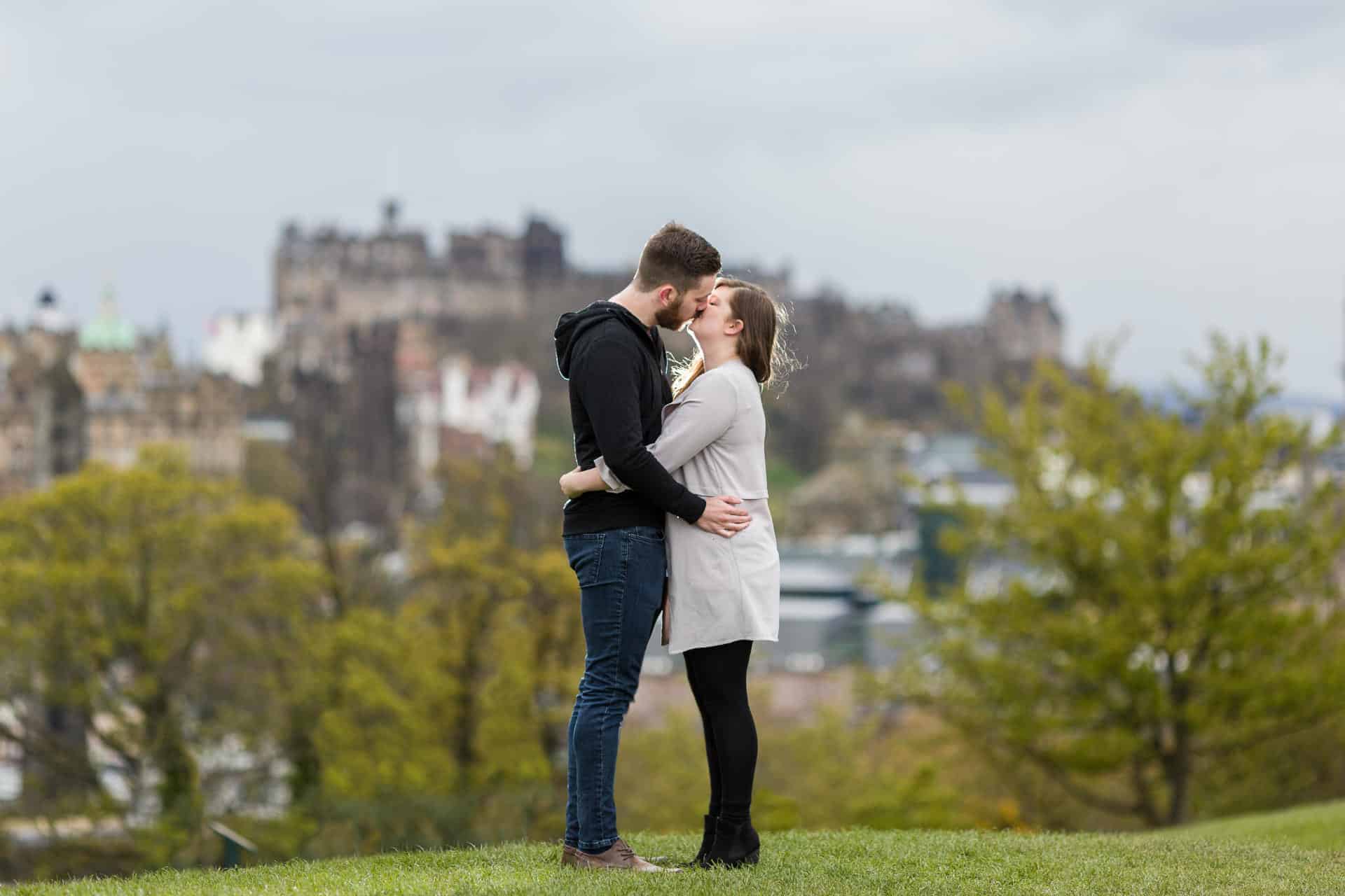 Cheryl and Daniel at Calton Hill