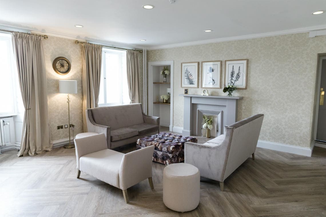 Reception area