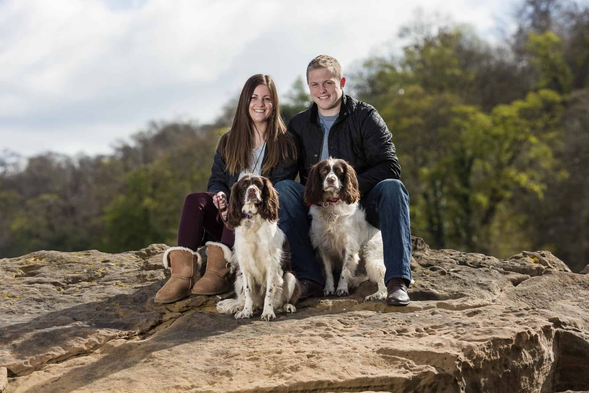 Claire and Alex at South Queensferry