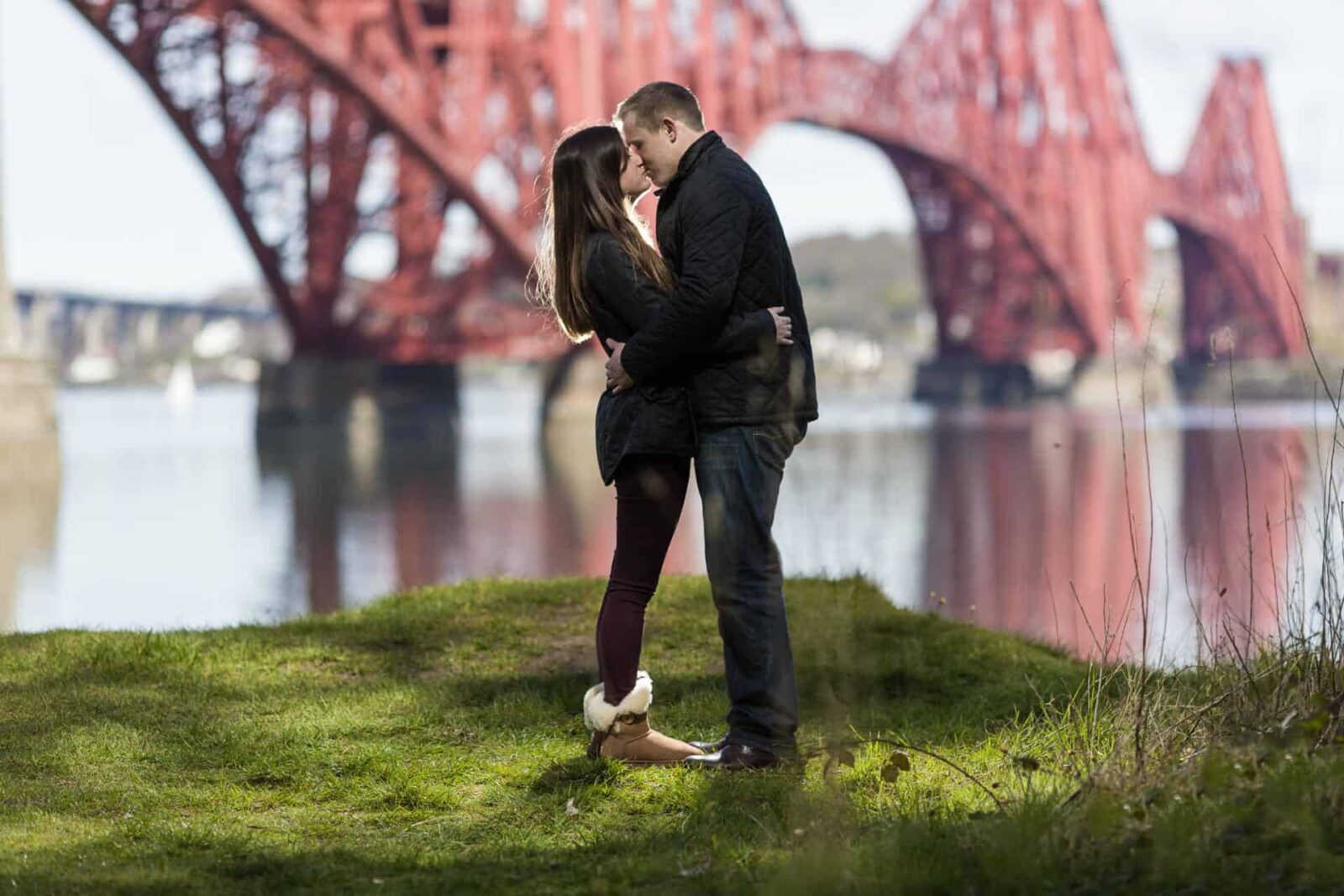 Claire and Alex at South Queensferry