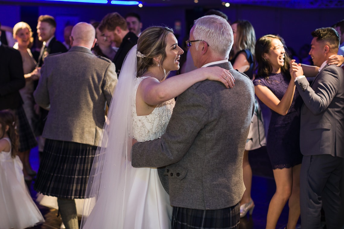 bride and father dance