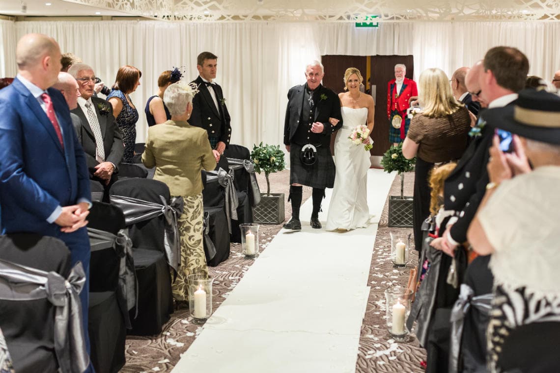 Dalmahoy Suite - bridal processional
