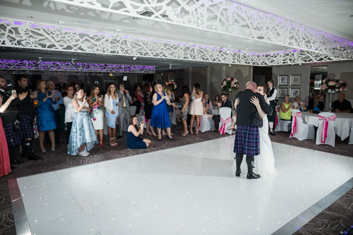 Dalmahoy Suite - bride and father dance