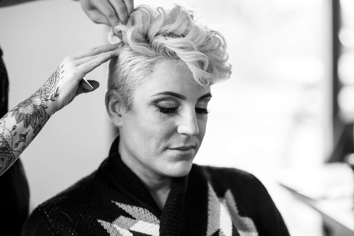 bridal hair
