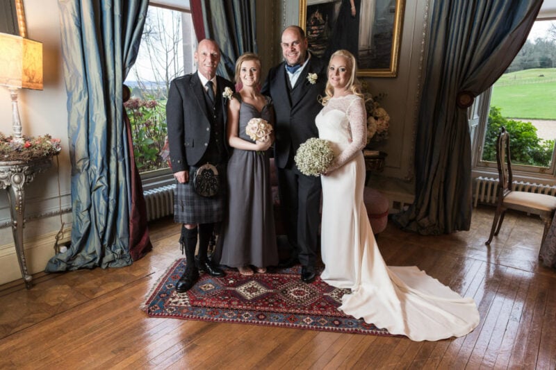 Drawing Room newlyweds and parents