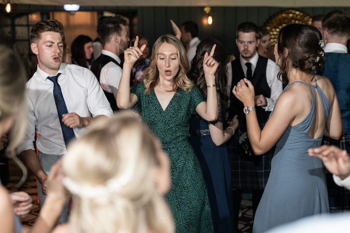 guests dancing in the Pavilion