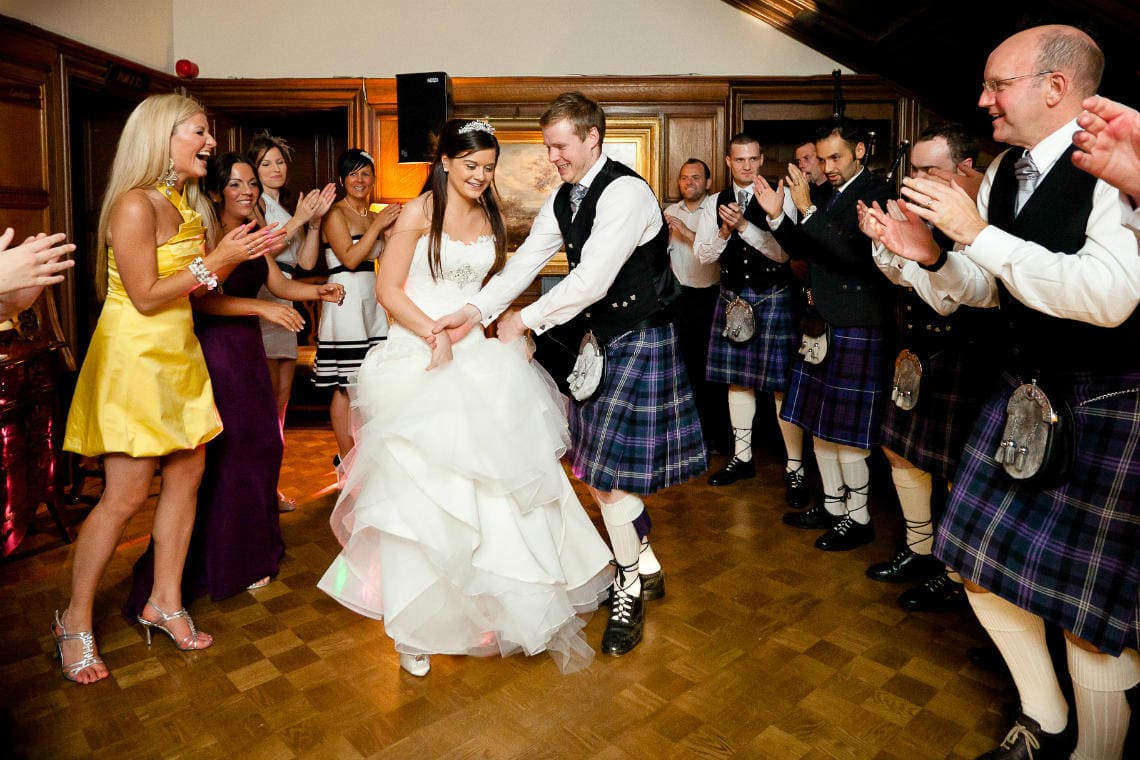 Main Hall evening reception ceilidh