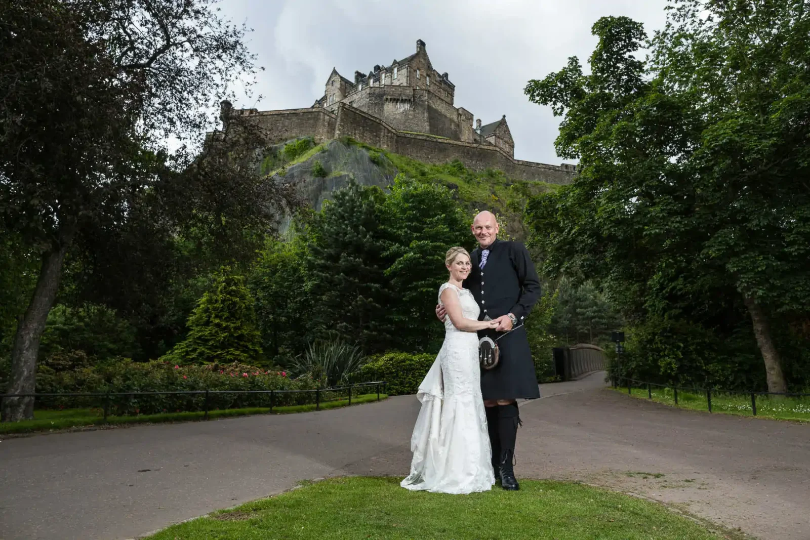 Princes Street Gardens - Melanie and Martin