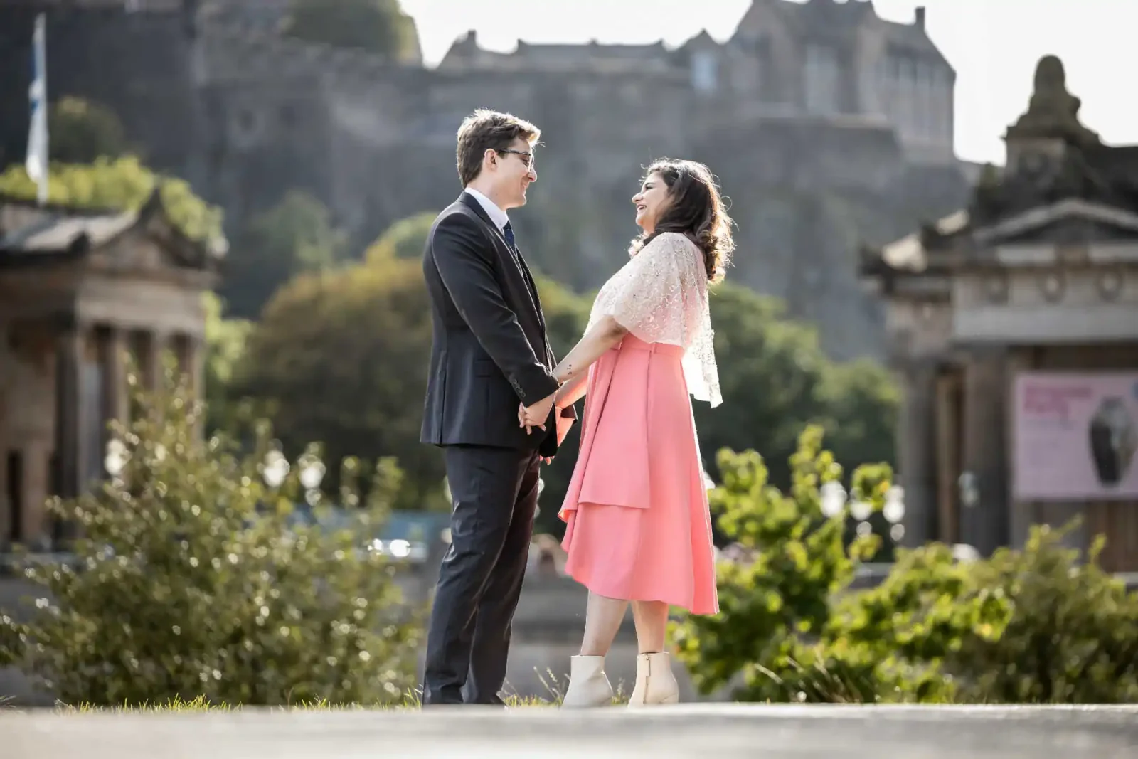 Princes Street Gardens - Ramita and Andrei