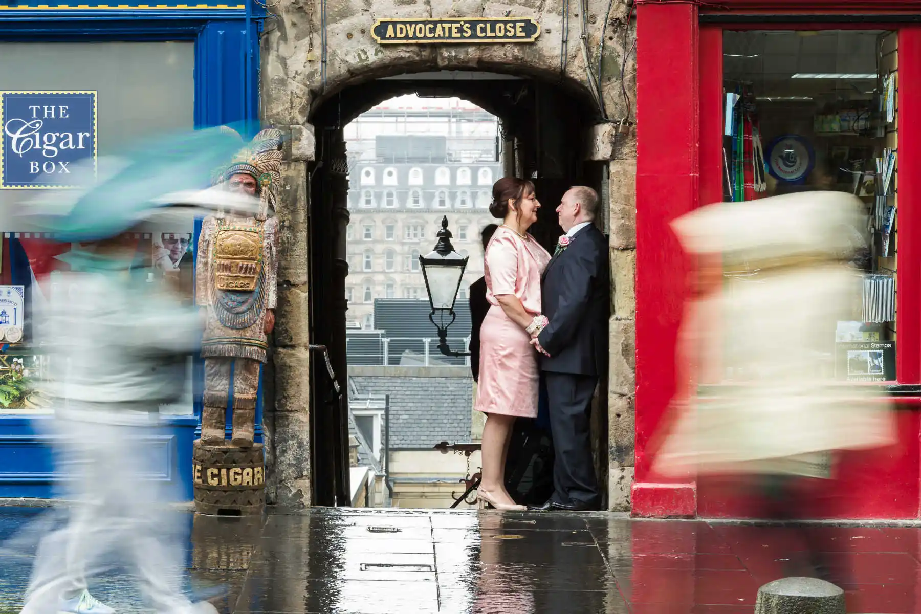Royal Mile - John and Doreen