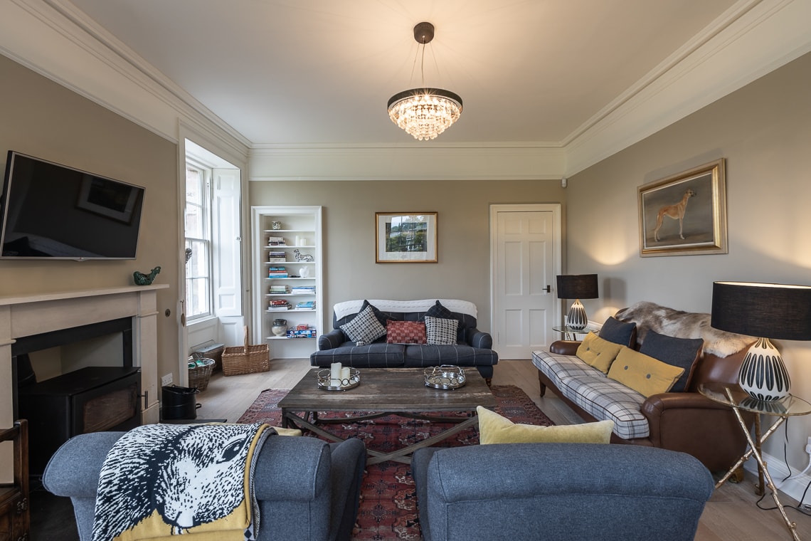 Sea View House drawing room