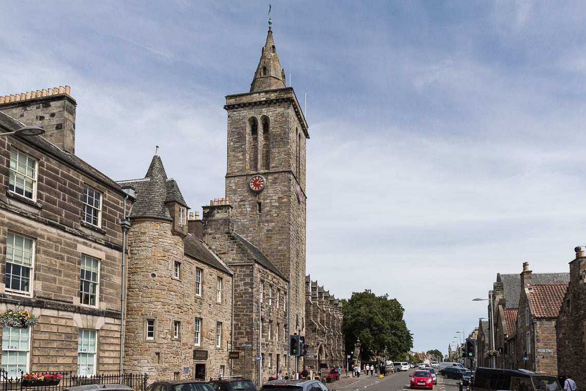 exterior view of St Salvator's Chapel