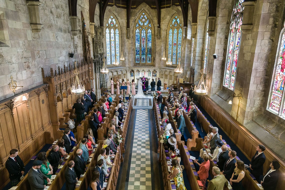 St Salvator's Chapel view from the organ balcony