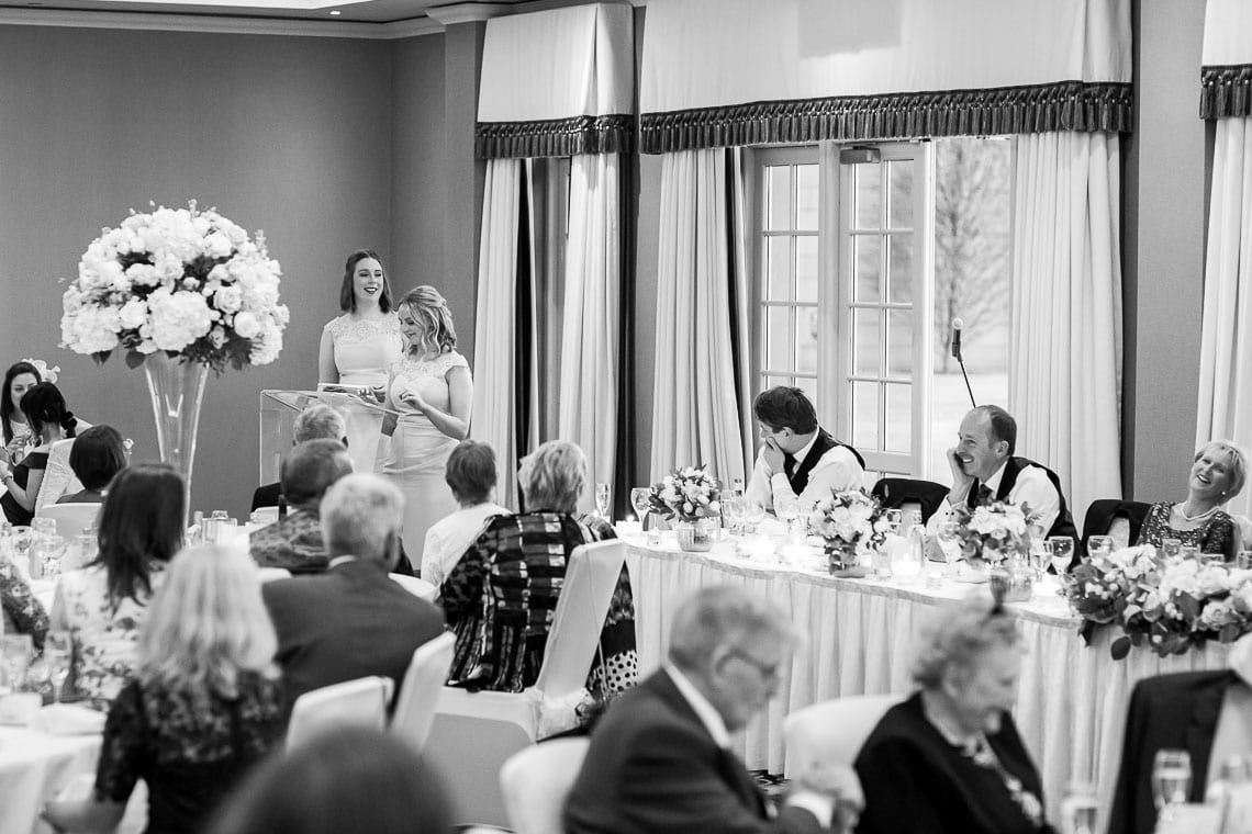 Robert Louis Stevenson Suite bridesmaids speeches