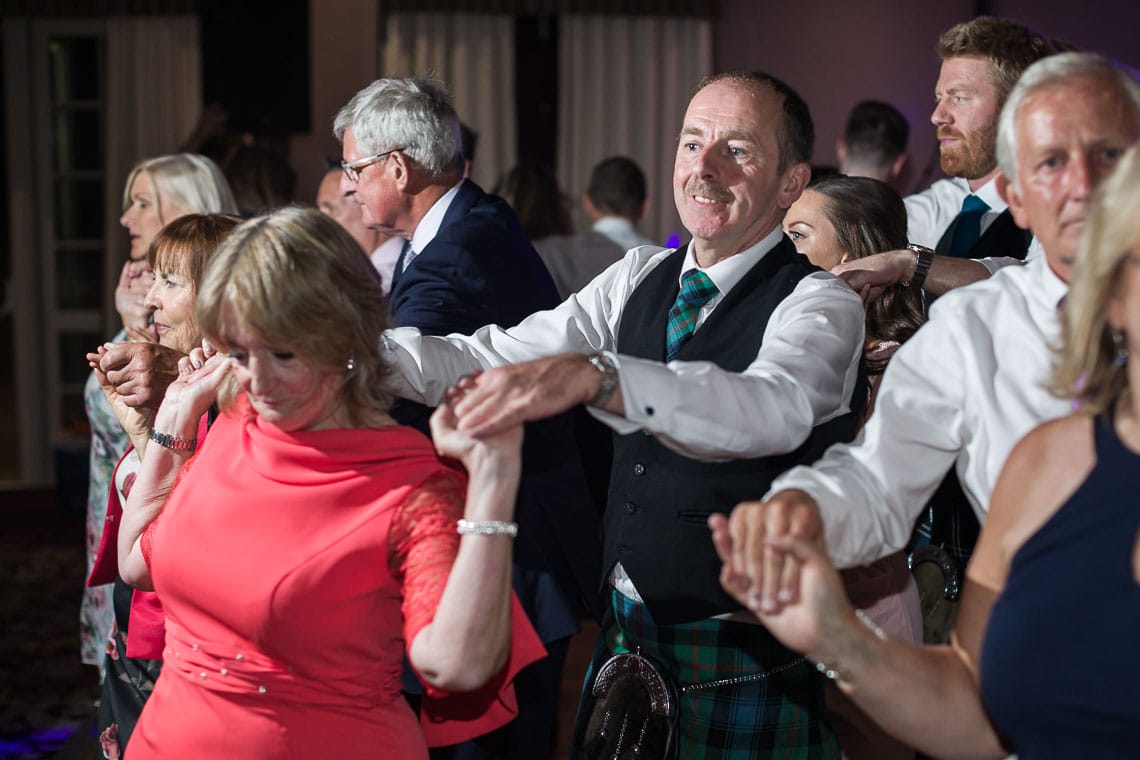 Robert Louis Stevenson Suite newlyweds' evening celebration dancing