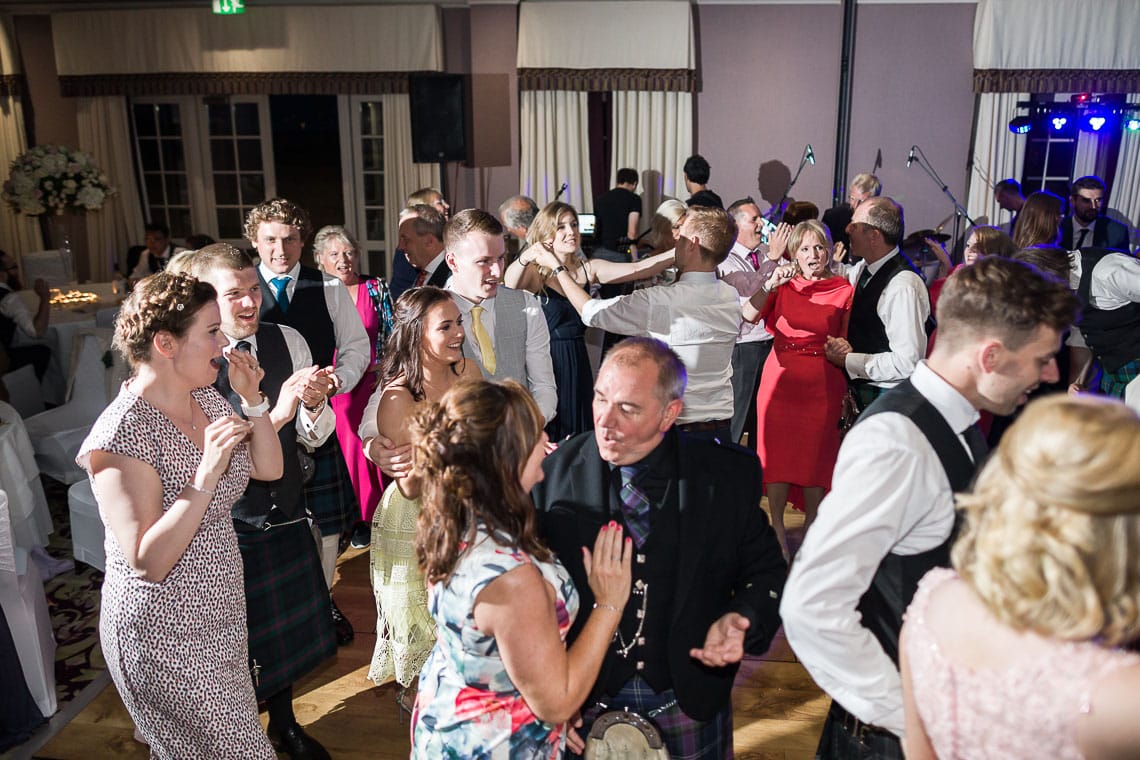 Robert Louis Stevenson Suite newlyweds' evening celebration dancing
