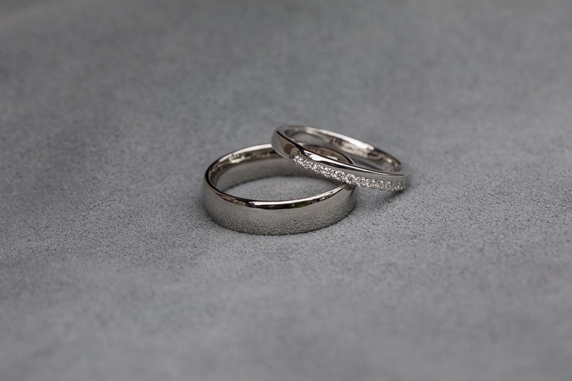 bride and groom rings