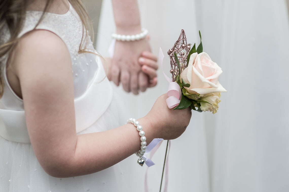 flower girl's flower wand