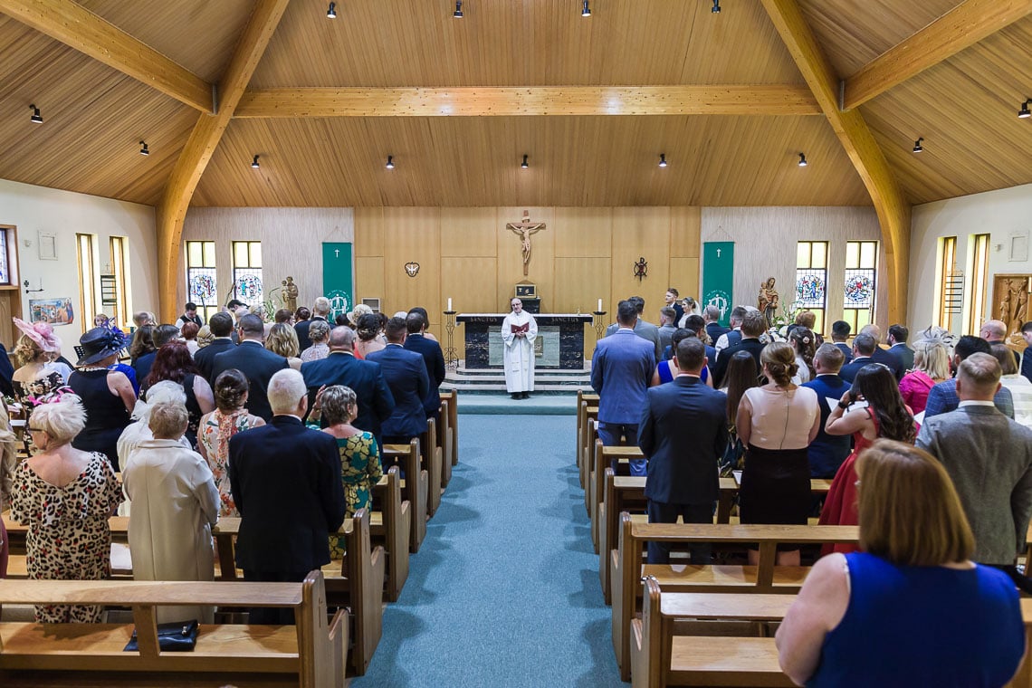 ceremony view from the rear