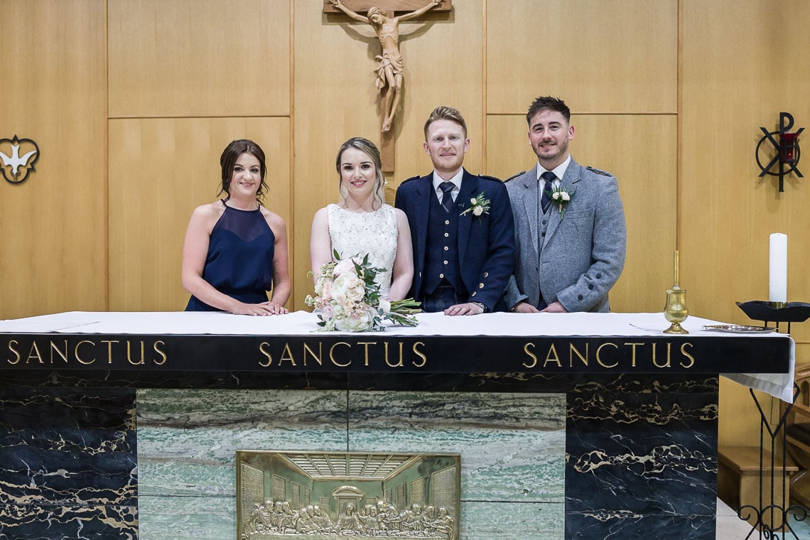 bride groom and witnesses