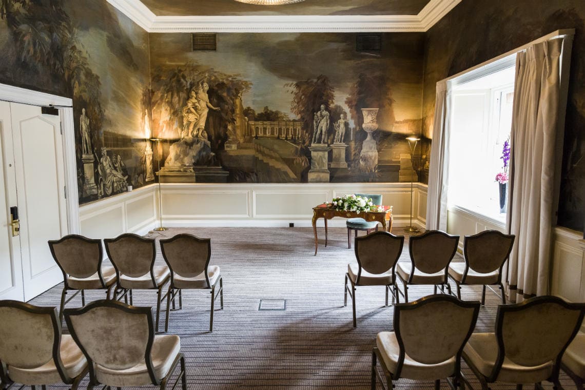The Caledonian Edinburgh Versailles Suite view from the rear