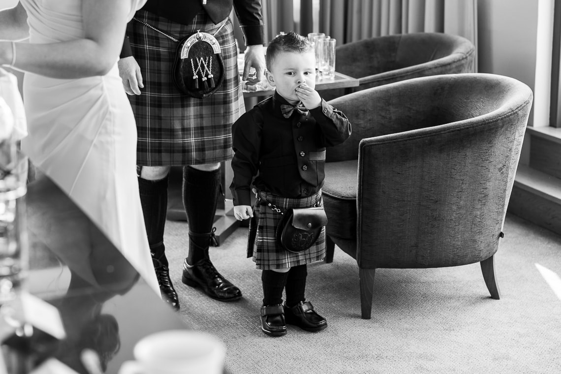 page boy in the Forthview Suite