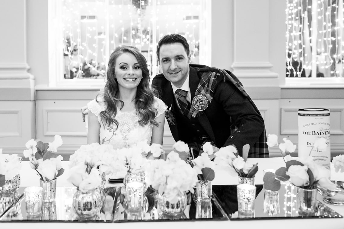 bride and groom after signing the marriage schedule