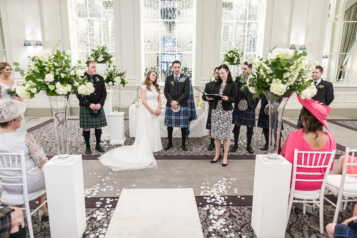 Humanist celebrant introduces the newlyweds