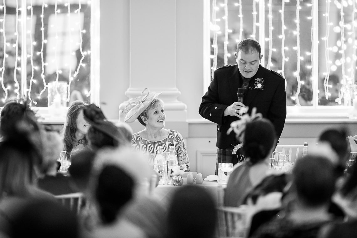 brother of the bride speech in the King's Hall