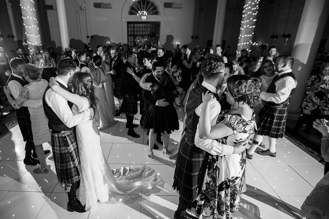 evening reception dancing in the King's Hall