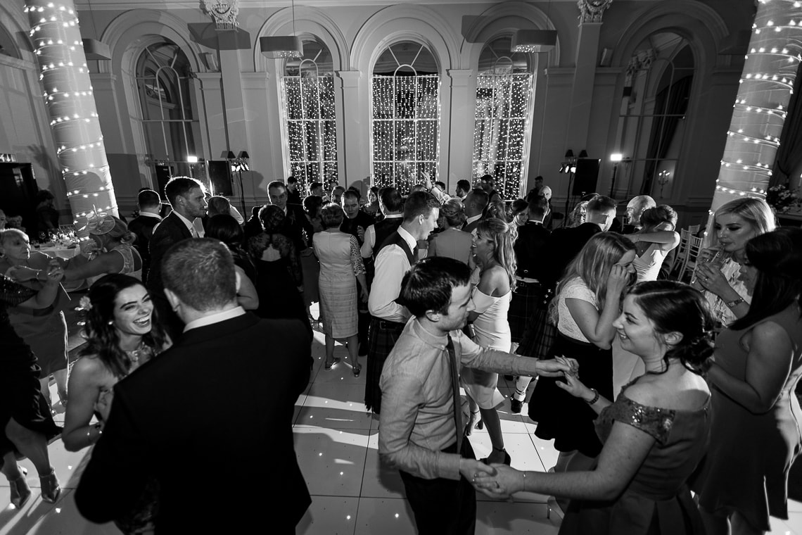 evening reception dancing in the King's Hall