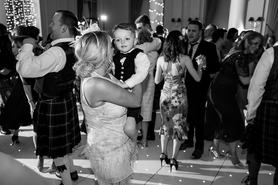 evening reception dancing in the King's Hall