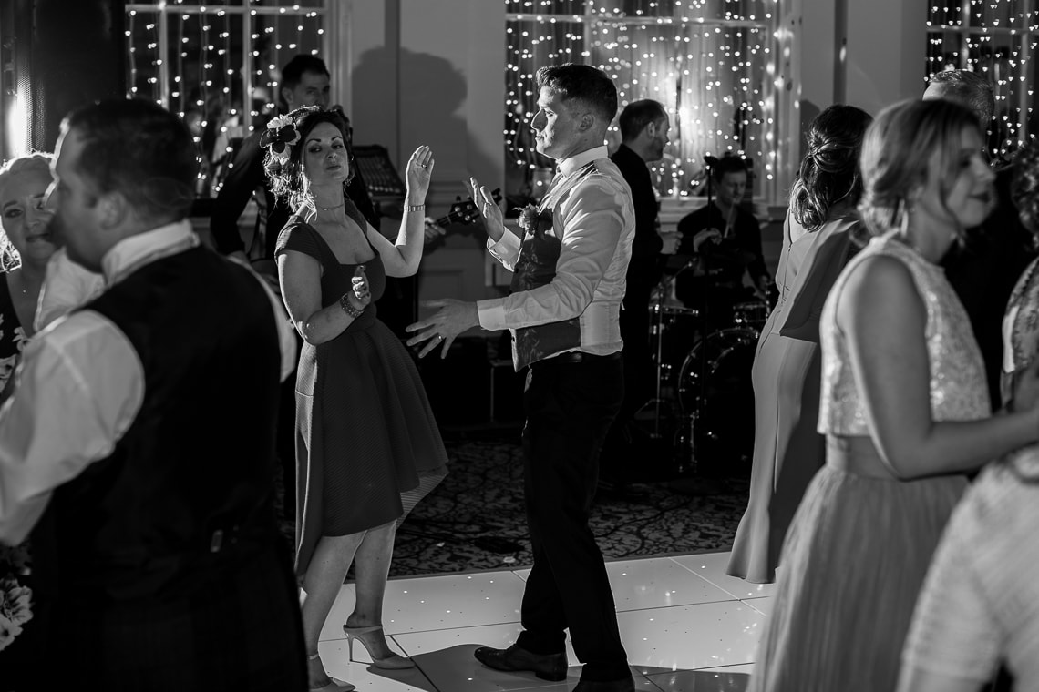 evening reception dancing in the King's Hall