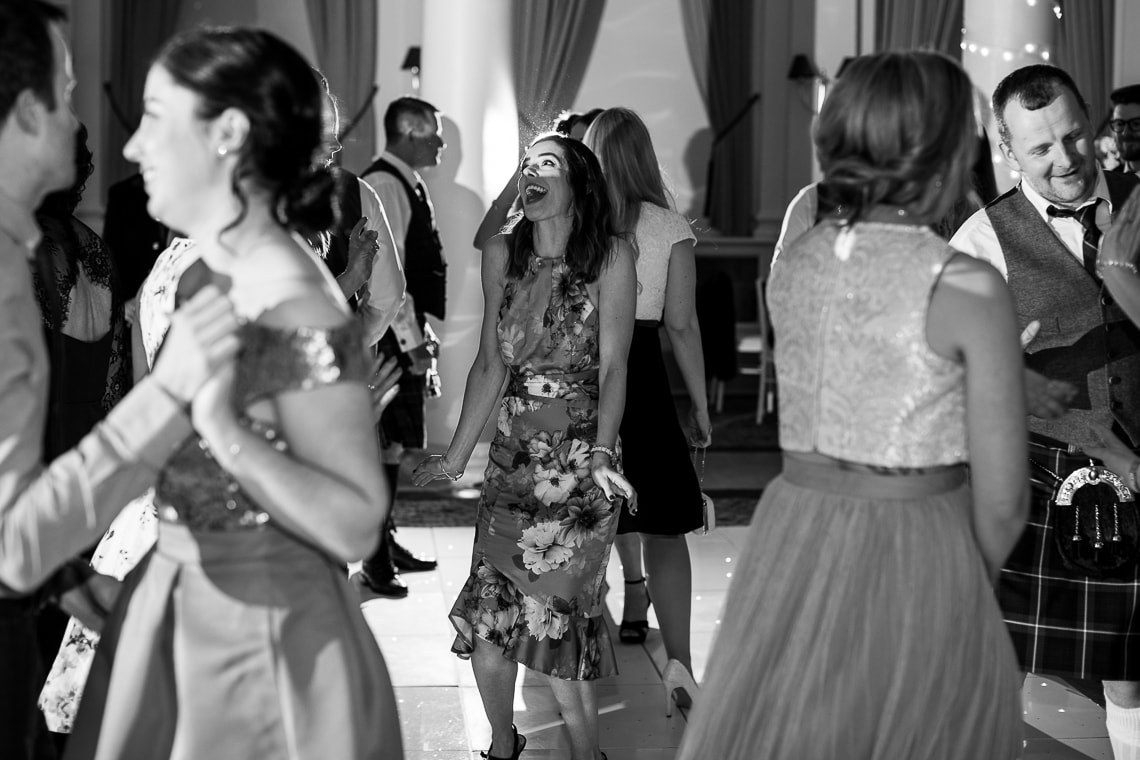 evening reception dancing in the King's Hall