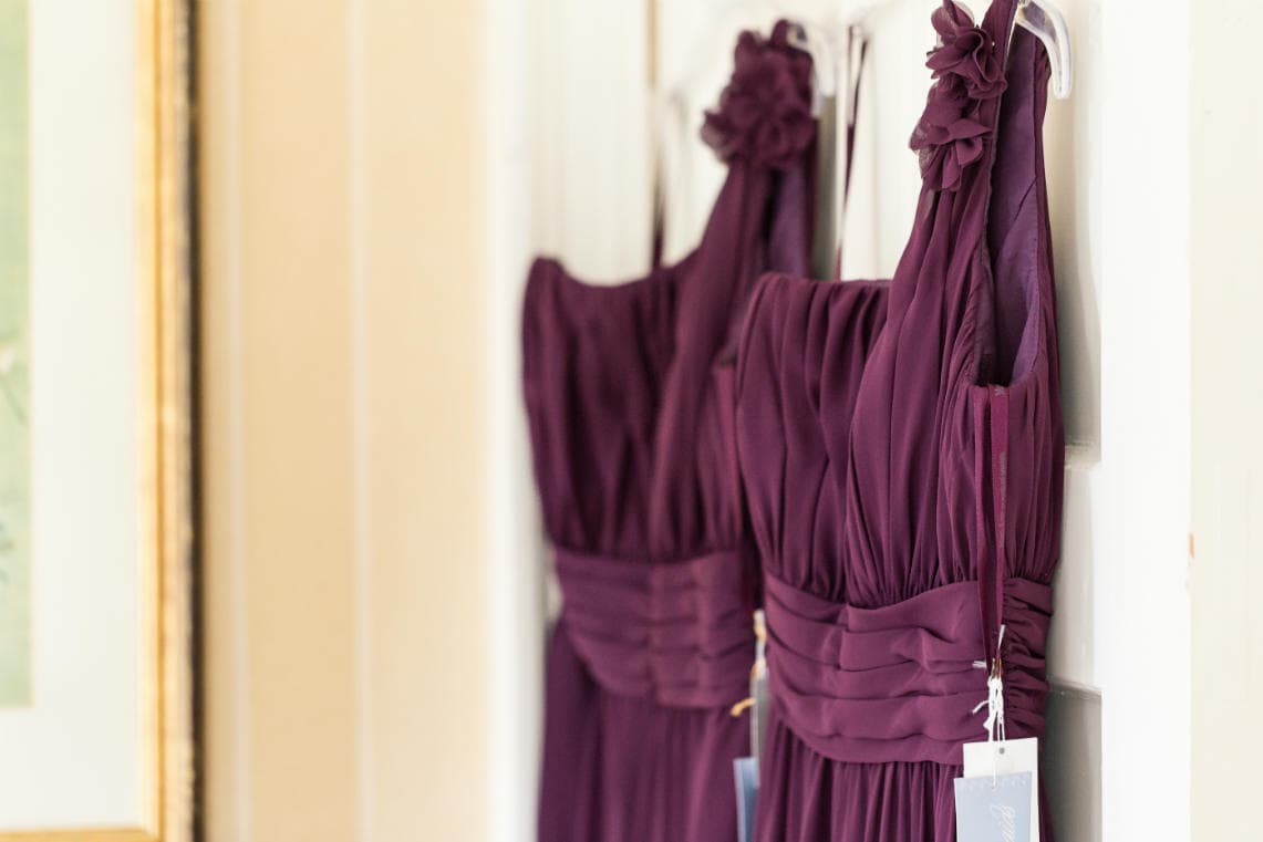 bridesmaids' dresses