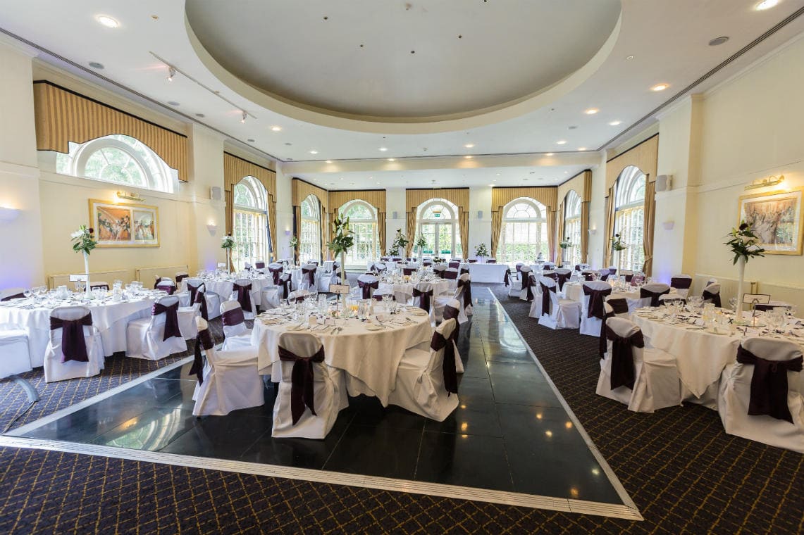 The Ballroom wide angle photo view from the rear