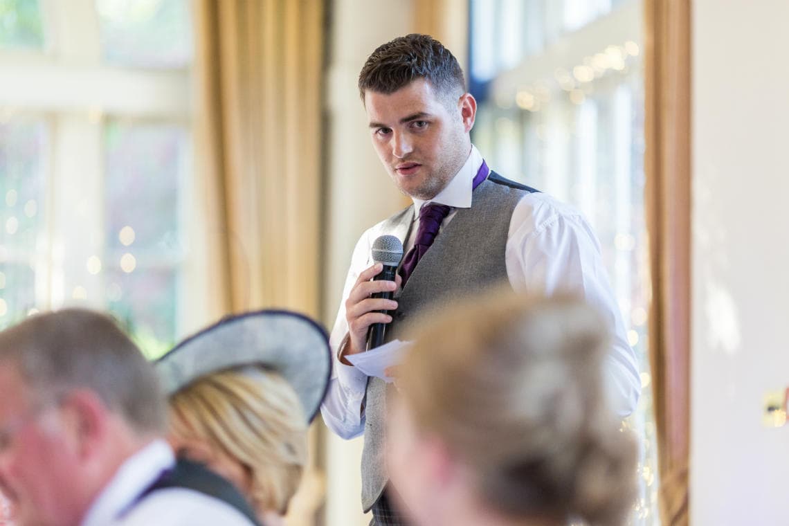 groom speech