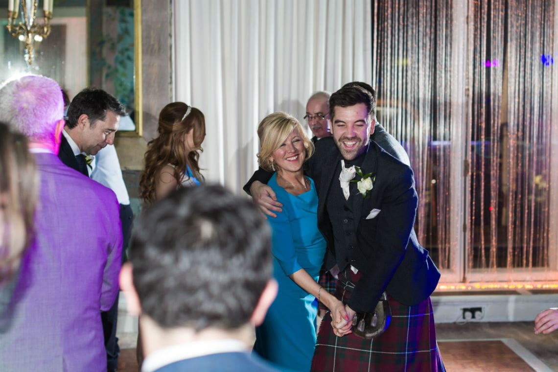 Mother of the bride dancing